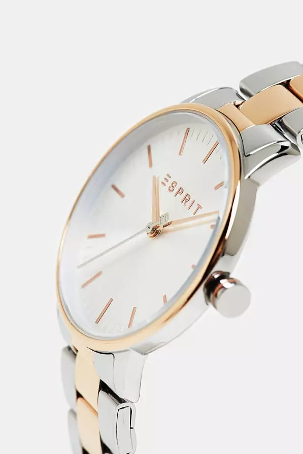 Esprit ES1L154M0095 Silver Kombinasi Rosegold Cewek
