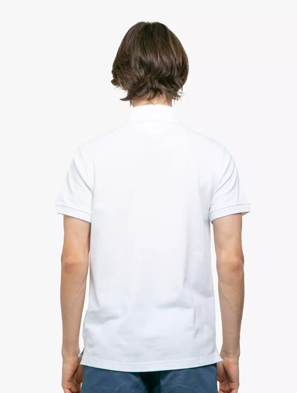 TOMMY HILFIGER - AR 1985 SLIM POLO - WHITE - WHITE