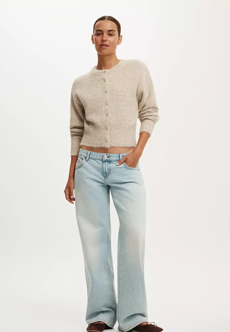 Luxe Dreamy Crew Cardigan