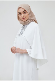 Gamis Putih Jual Baju Gamis Putih Terbaru 2021 Zalora Indonesia