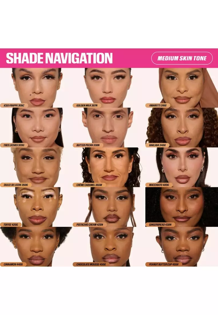 Huda Beauty Easy Blur Foundation Pistachio Cream 425N