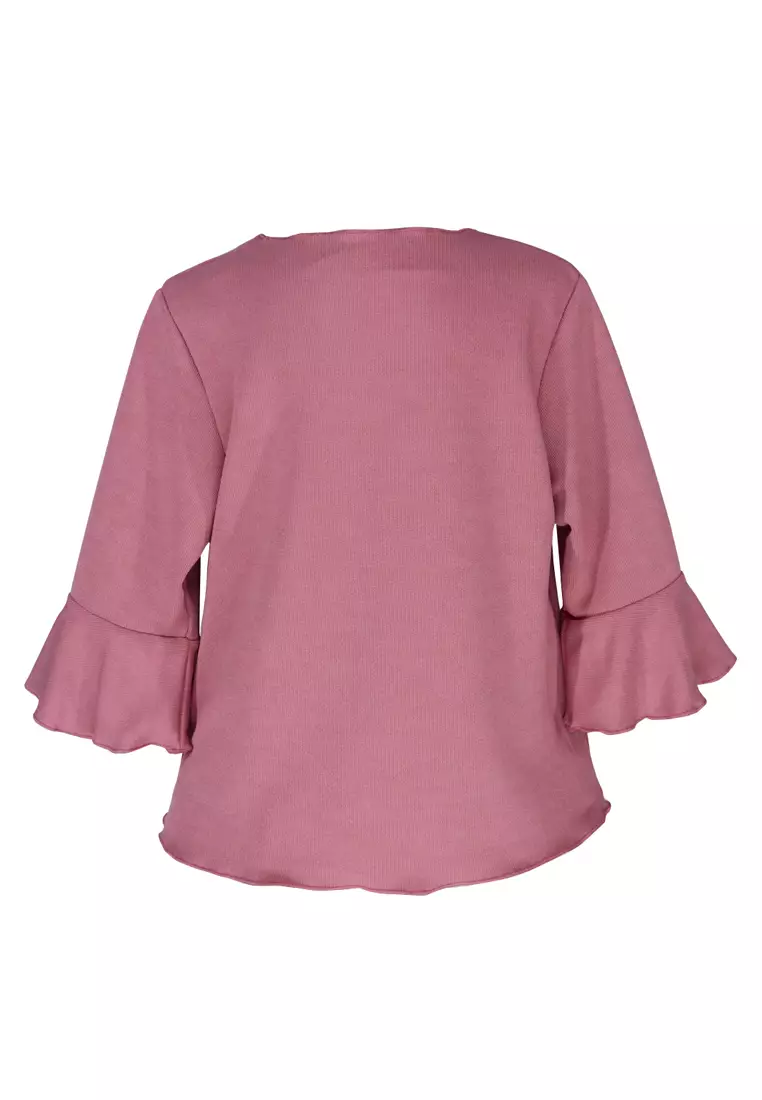 Two Mix Atasan Anak Perempuan / Blouse Anak Cewek / Blus Tops Kids Bahan Kaos Katun Usia 1-8 Tahun 4241