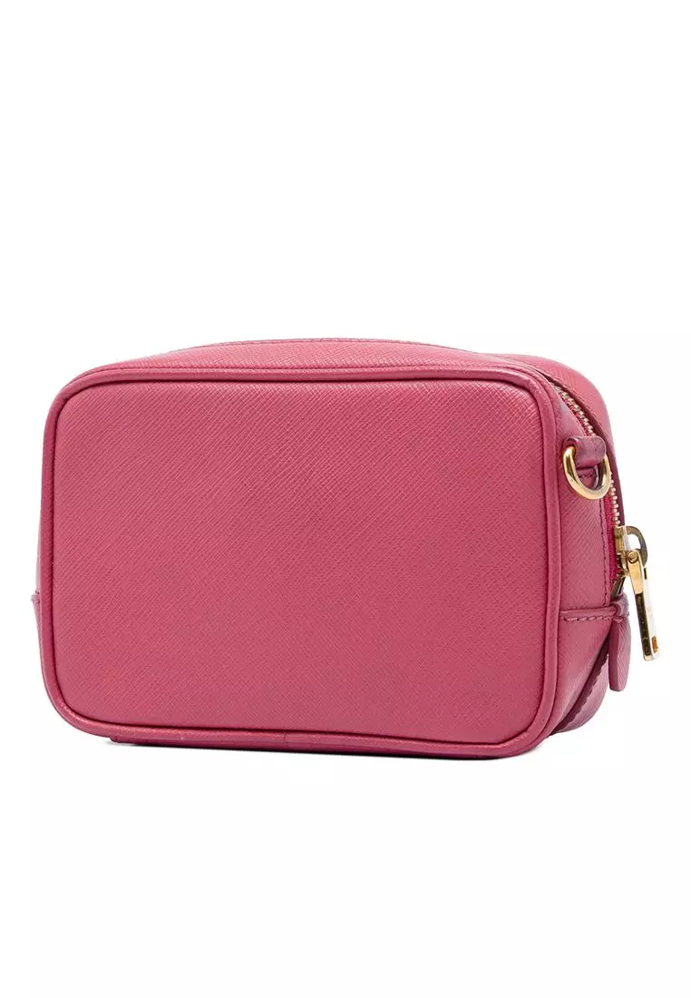 Pre-Loved Prada Mini Saffiano Lux Camera Bag