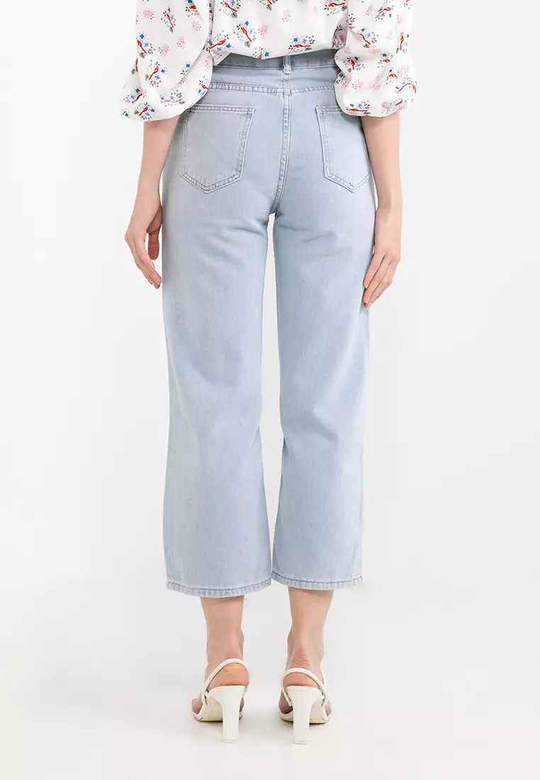 Divona Double Button Jeans