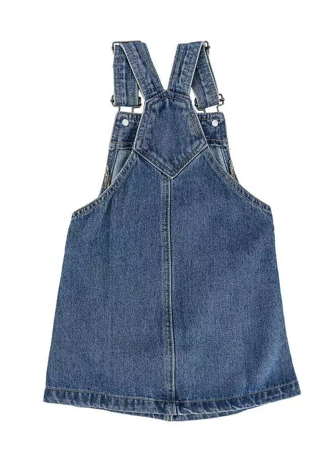 Denim Pinafore Dress