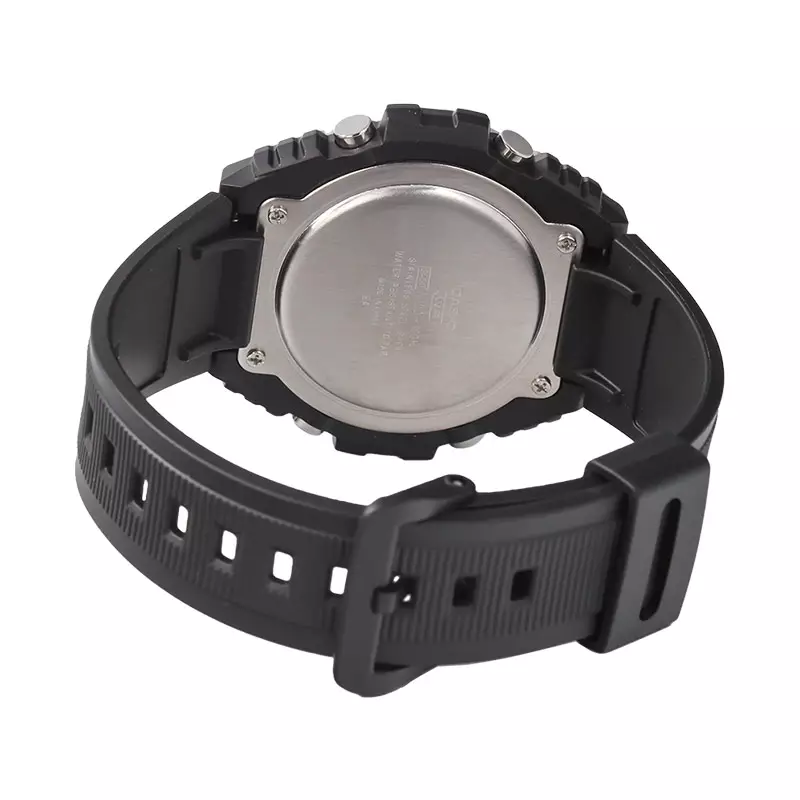 Jam Tangan Pria Casio General MWD-100H-1AVDF Illuminator Digital Dial Black Resin Band
