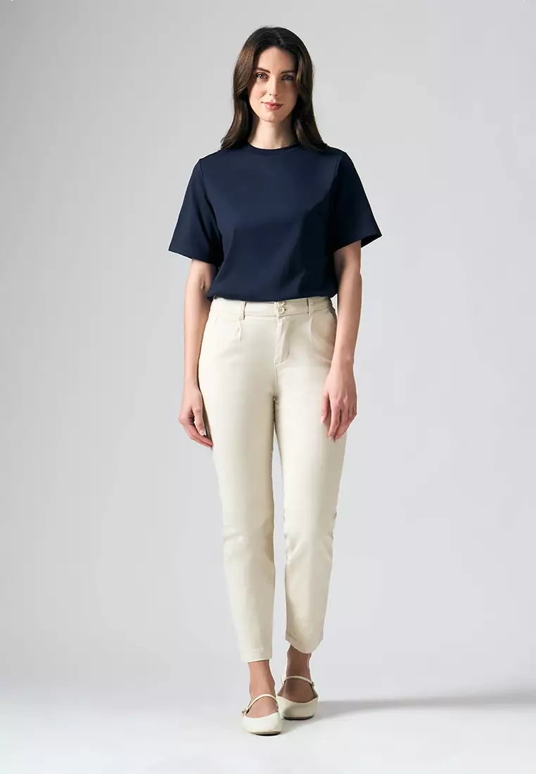 O.O.O. Stretch High Waist Trousers