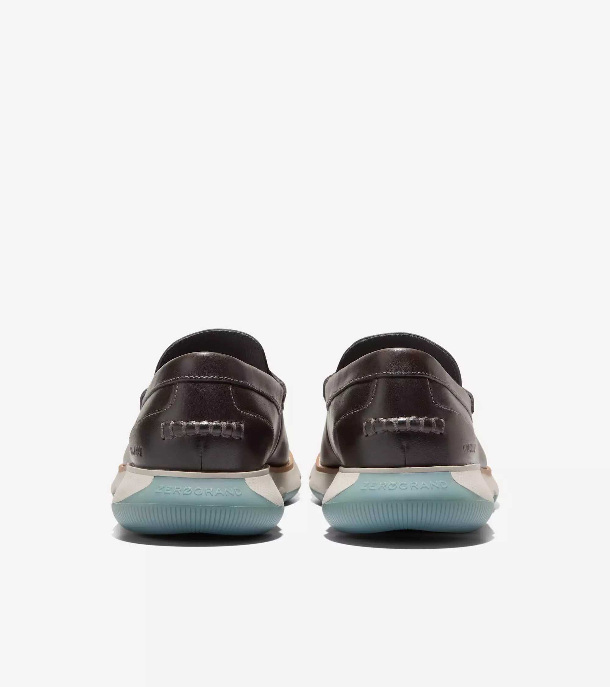 Cole Haan Men 4.Zerogrand Penny Loafers - Sepatu Pria (Gray)