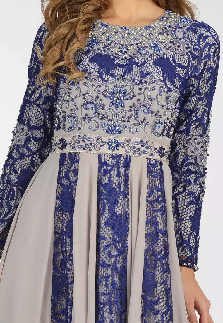 Bibiq Gamis Brokat Sifone Sutra