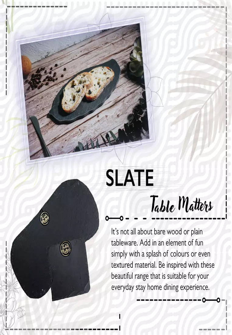 Buy Table Matters Table Matters SCANDI Slate Square Coaster 2023 Online