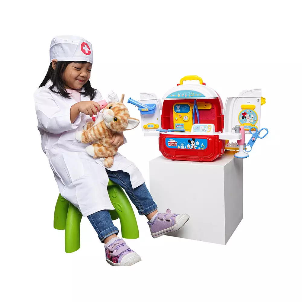 PRETTY MISSY PLAYSET MEDICAL BACKPACK 3 IN 1 MICKEY 995A
