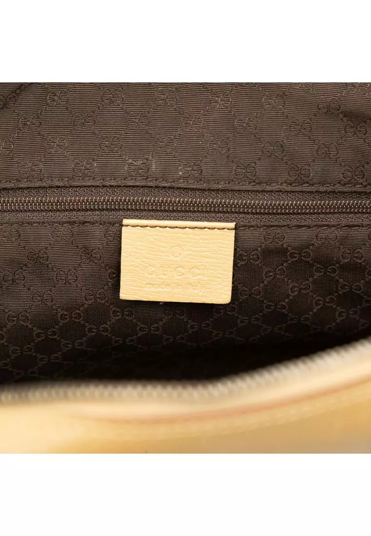 Pre-Loved Gucci Calfskin Handbag