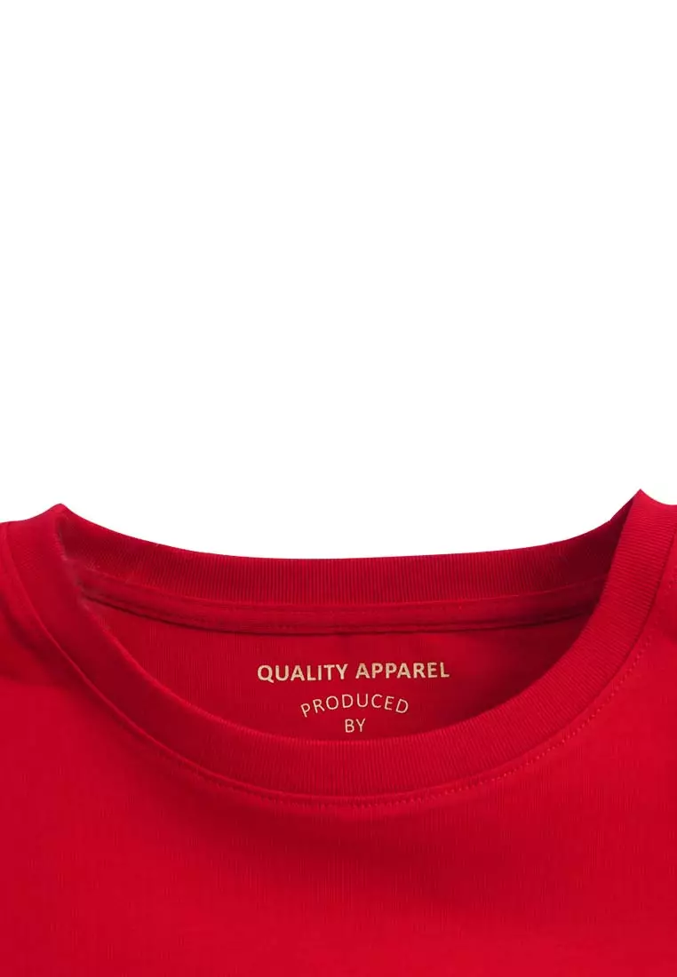 Women's Boyfriend Fit LNY Printed Tee