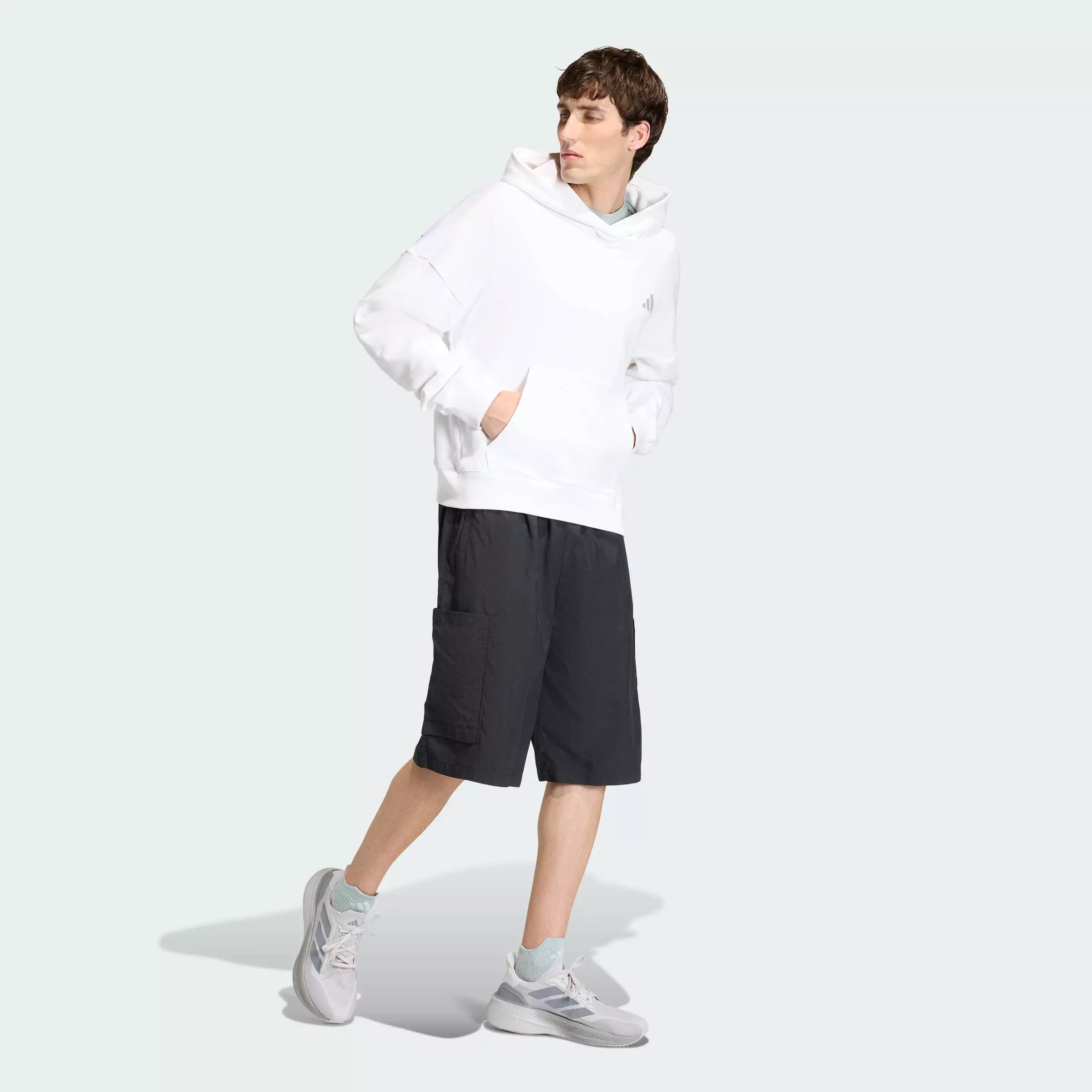 Running adi365 Cheering Hoodie Unisex White KA0331