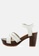 Rag & CO. white Criss-Cross Ankle Strap Sandal 4EF73SH530BB12GS_3