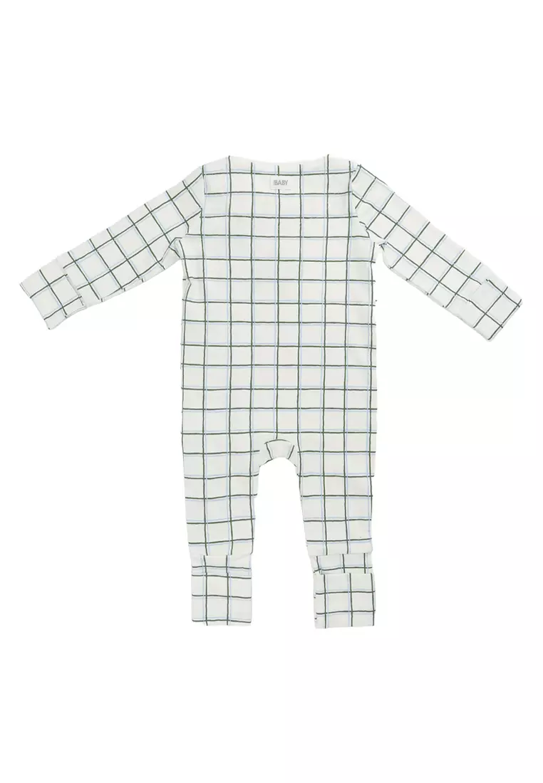 The Long Sleeves Zip Romper