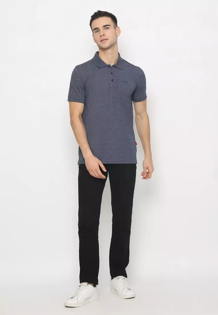 POLICE Polo Shirt Krah Polos Pria 207200291