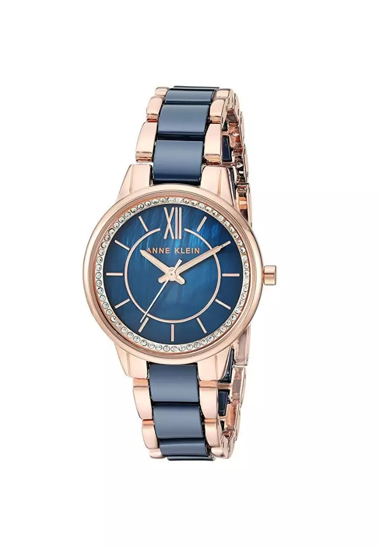 Buy Anne Klein Anne Klein Women's Premium Crystal Accented Ceramic