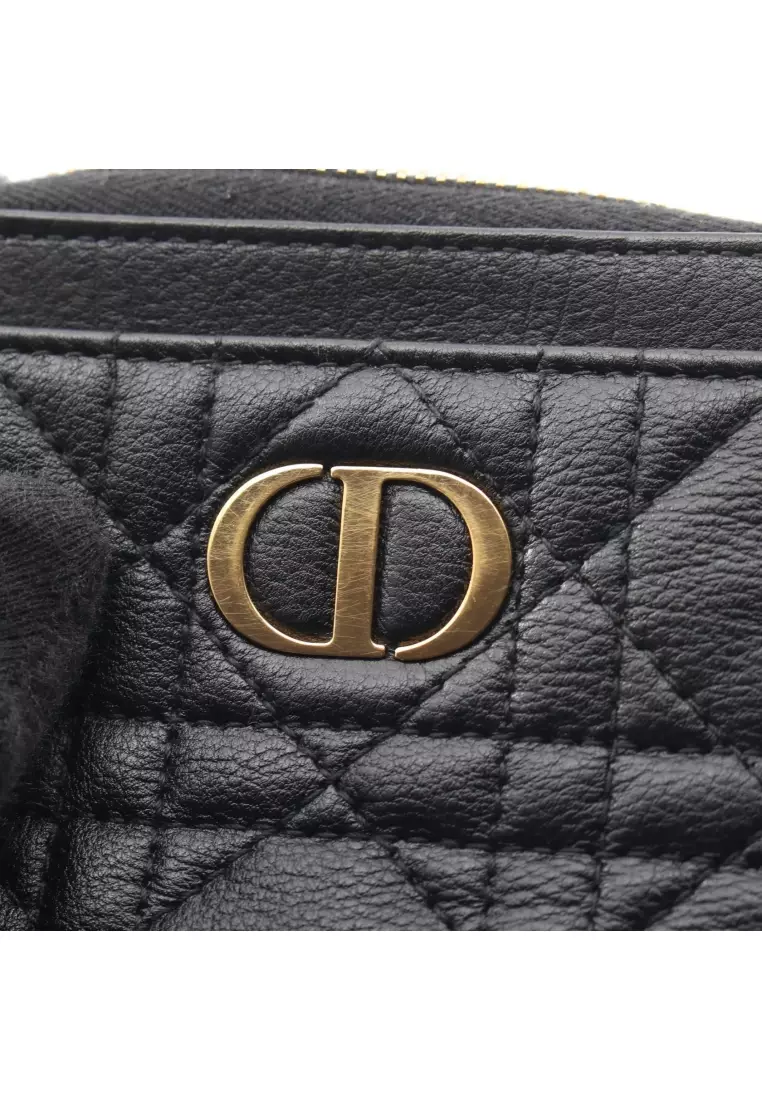 Christian Dior Pre-Loved Christian Dior Caro Lavender wallet