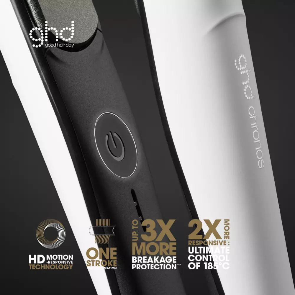 ghd Chronos HD Motion Styler White - Catokan Pelurus Rambut