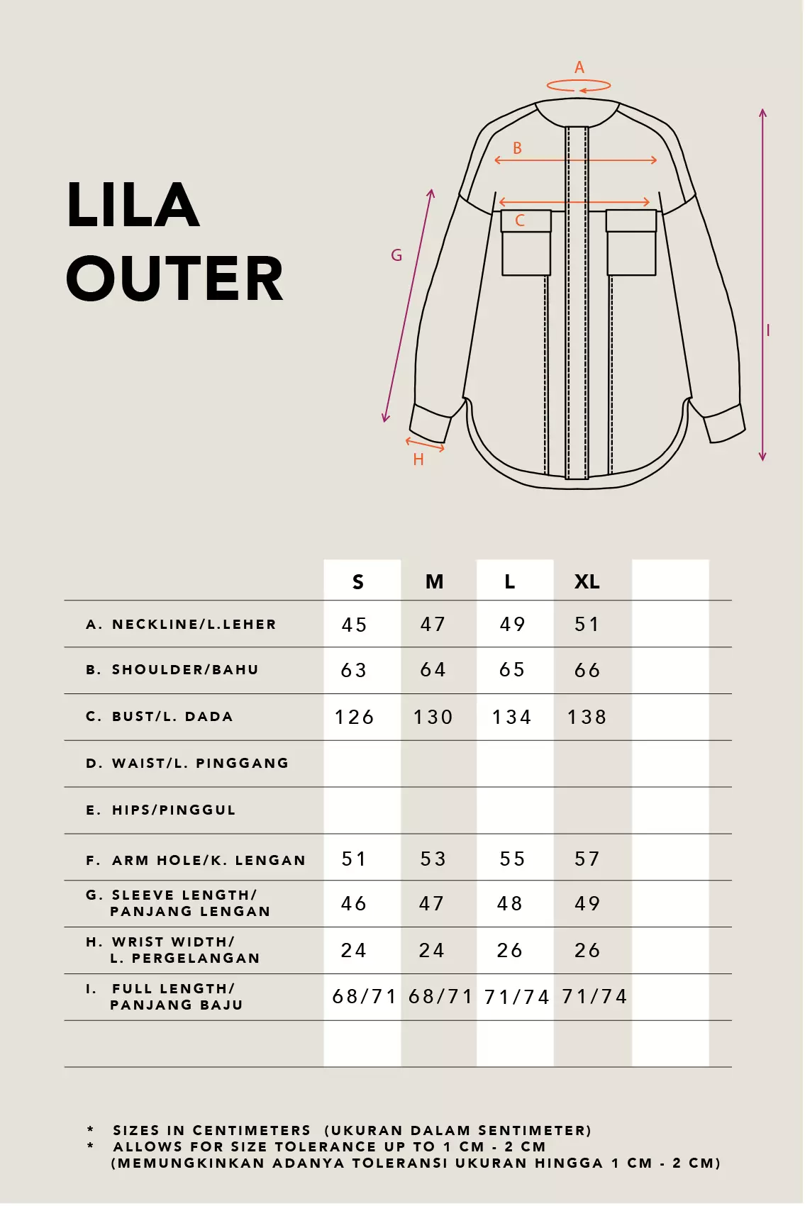 Kami Lila Oversized Outer Latte
