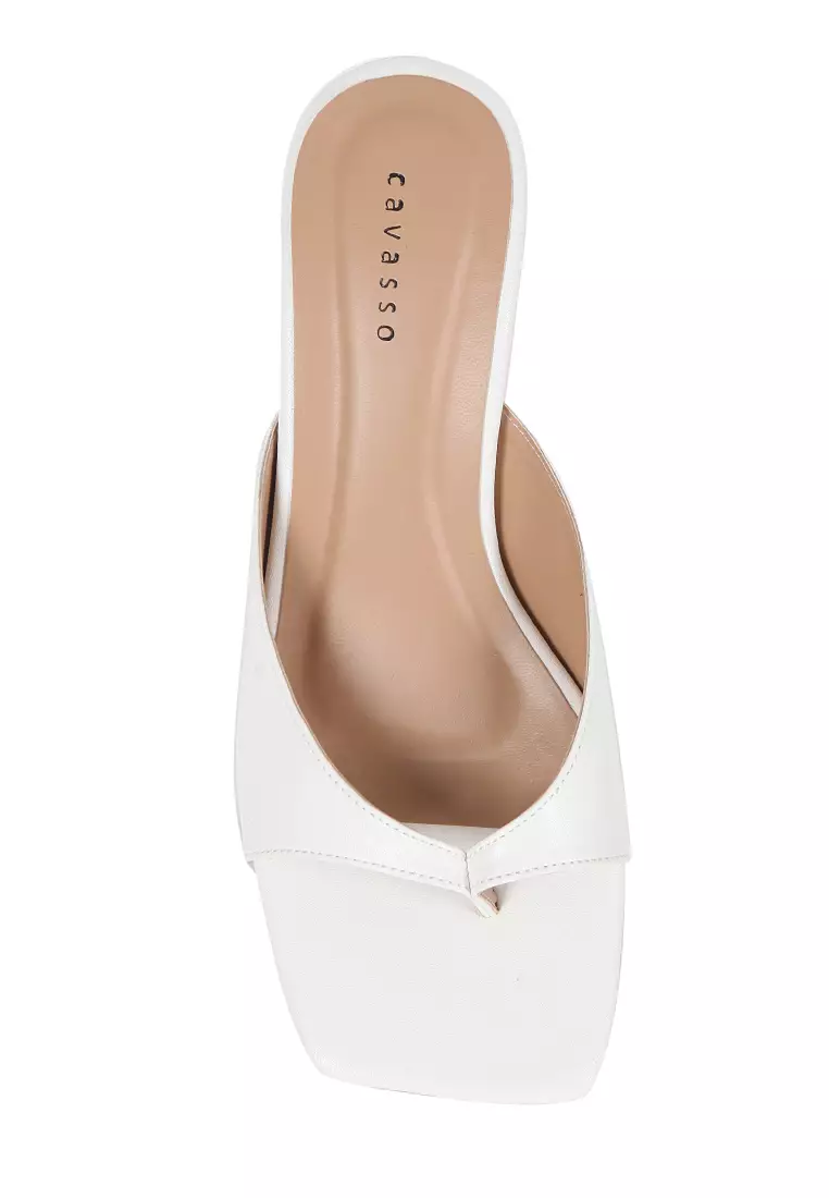 Cavasso Rossa Heels White