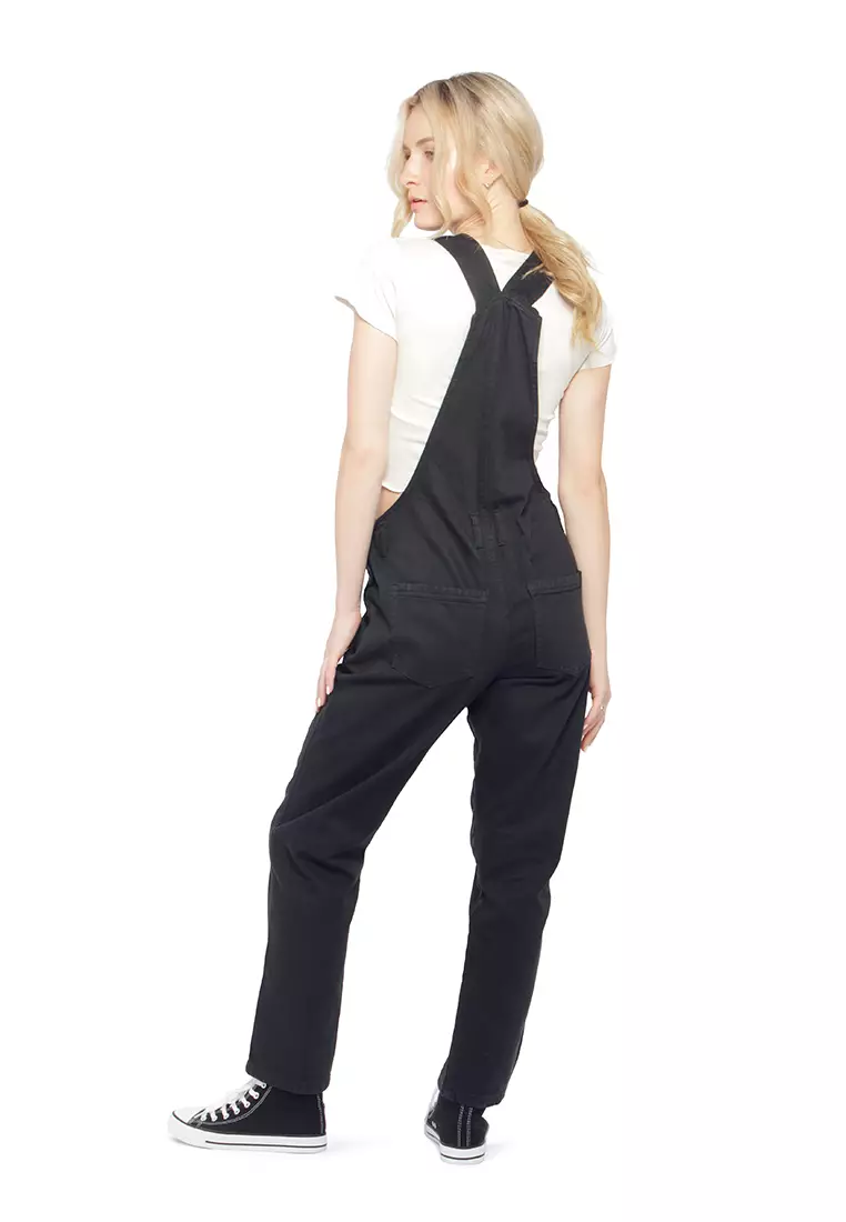Black Mom Fit  Dungaree