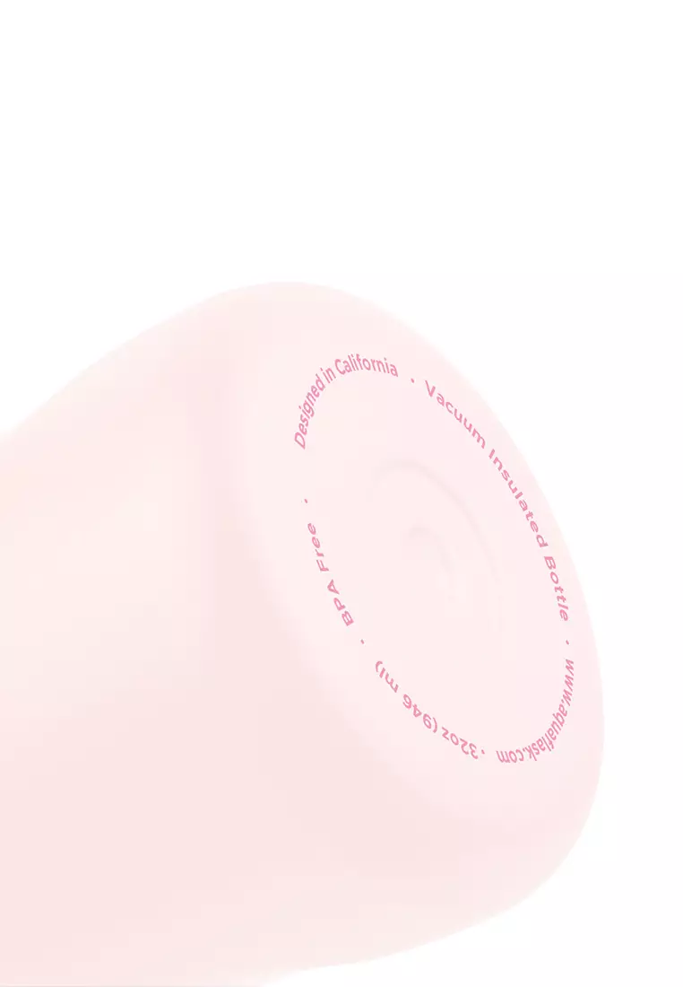 32oz Ballet Pink New Sports Lid Bottle Wide Mouth Vacuum Insulated Stainless Steel Drinking Water Bottle