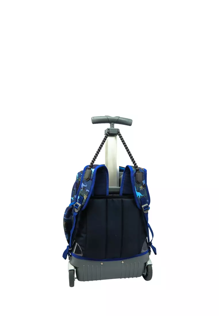 Stardust 2in1 Backpack and Trolley - Dinosaur - Tas sekolah