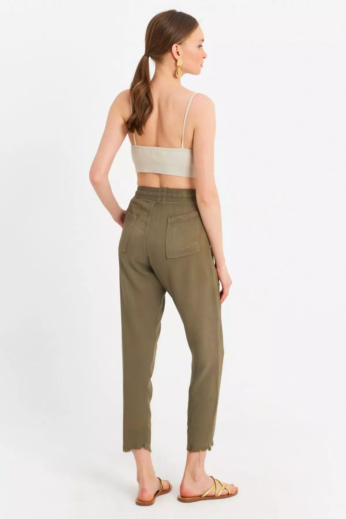 Elastic Waist Trousers