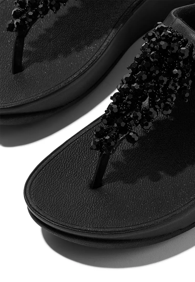 Rumba Beaded Toe-Post Sandals