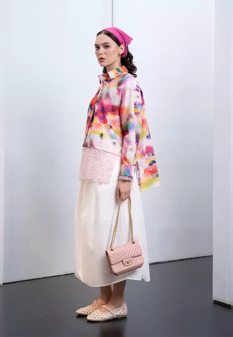 Kami Aruna Layered Top Blossom