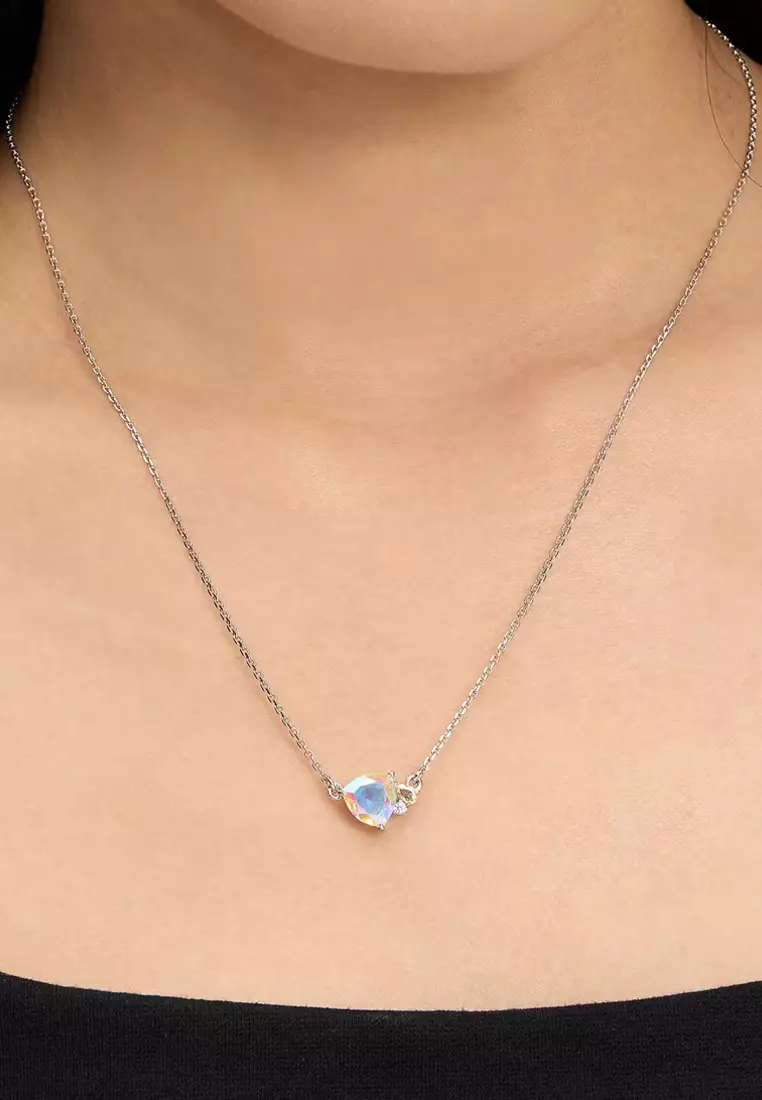 Shine Me Up Pendant Necklace - Neutral Multi KJ391