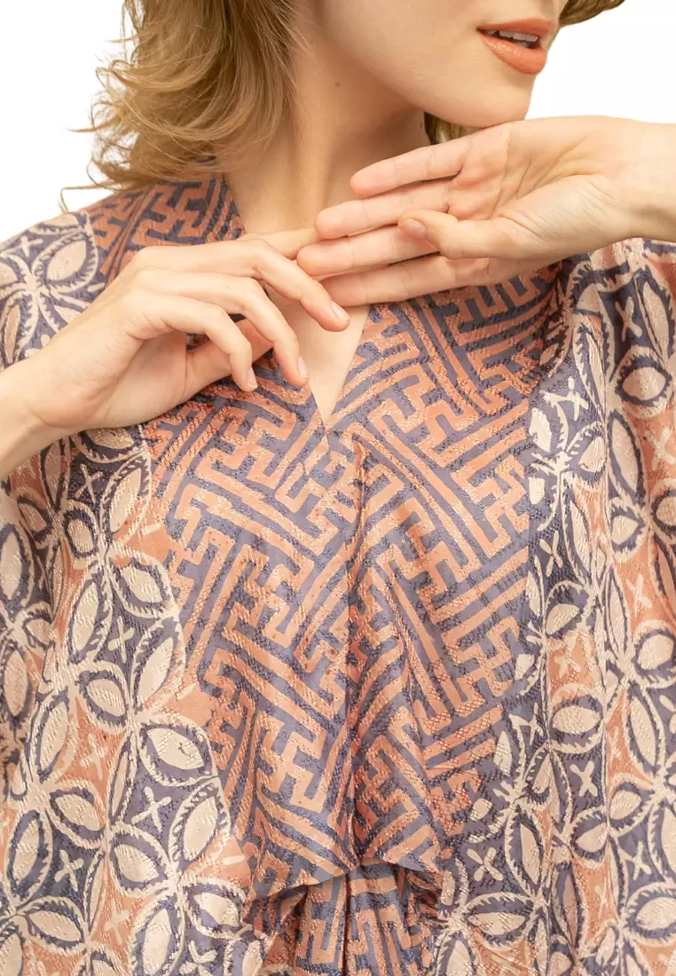 Nayara Dress Batik Anindia coklat