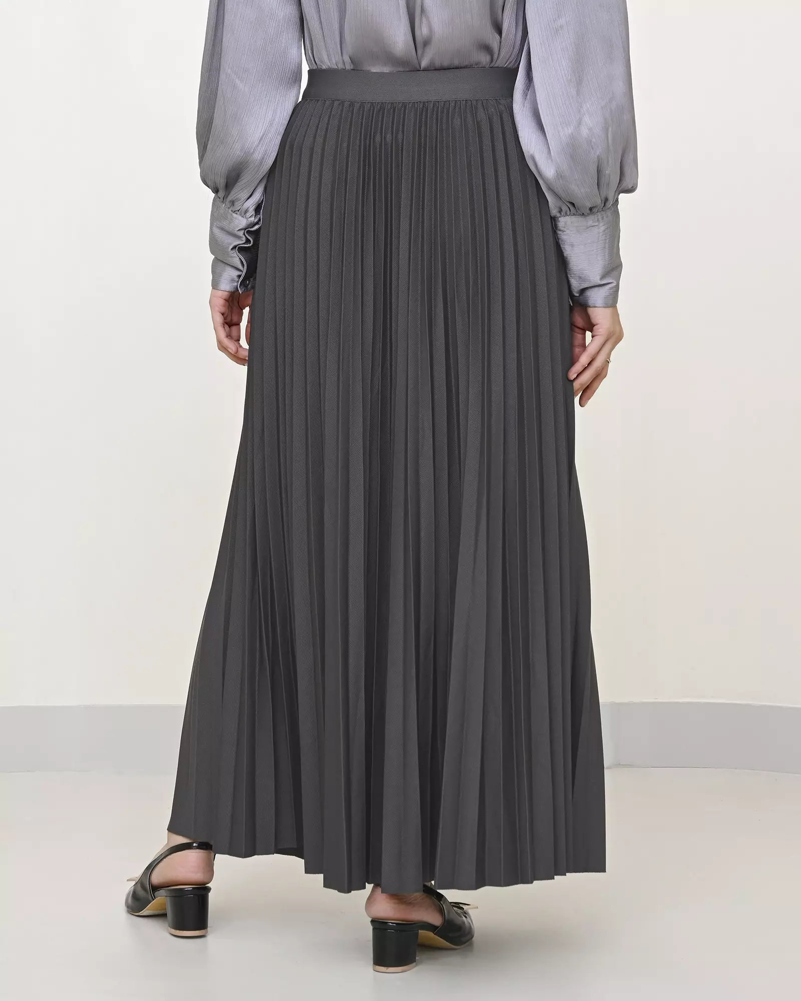 Geulis.id LARUNA SKIRT PREMIUM / ROK WANITA - GREY