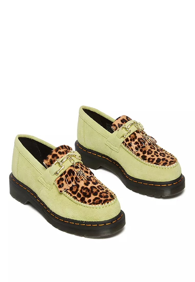 Adrian Bone Snaffle Desert Oasis Suede Loafers - Women