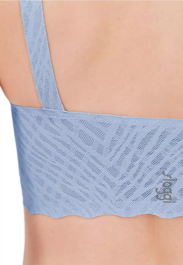 Sloggi Zero Feel Bliss Bralette for Women - Bluish Gray