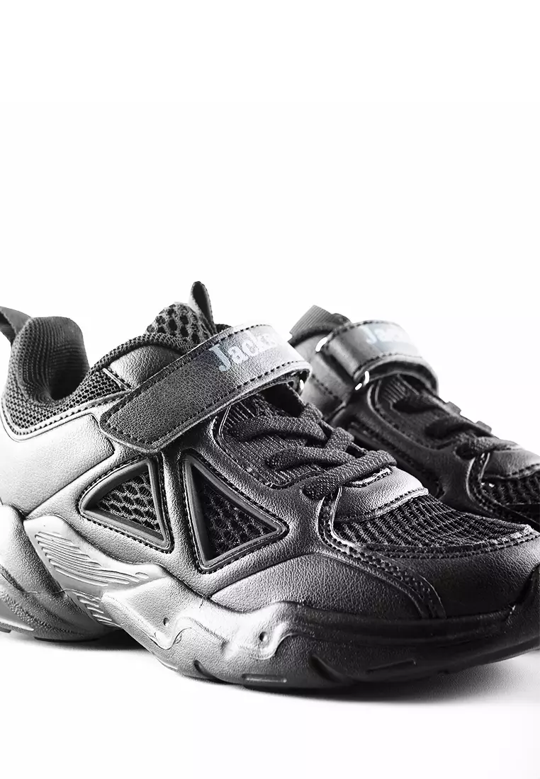 Jackson Kids Neil 1SL Full Black - Sepatu Sneakers Anak