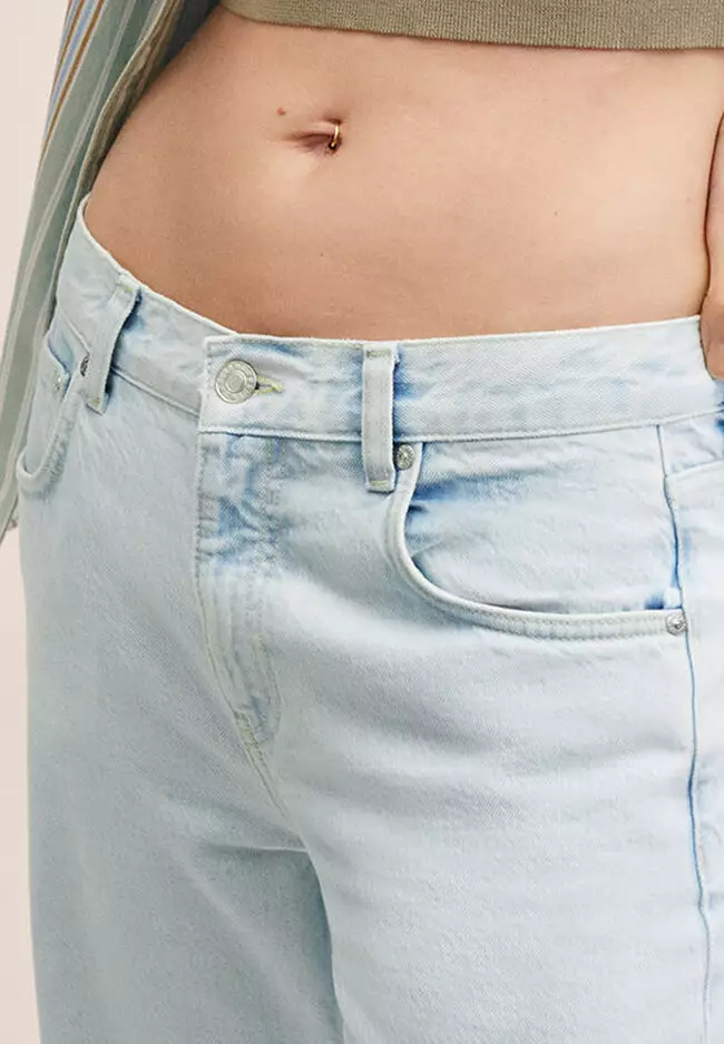 Low Waist Wide Leg Jeans