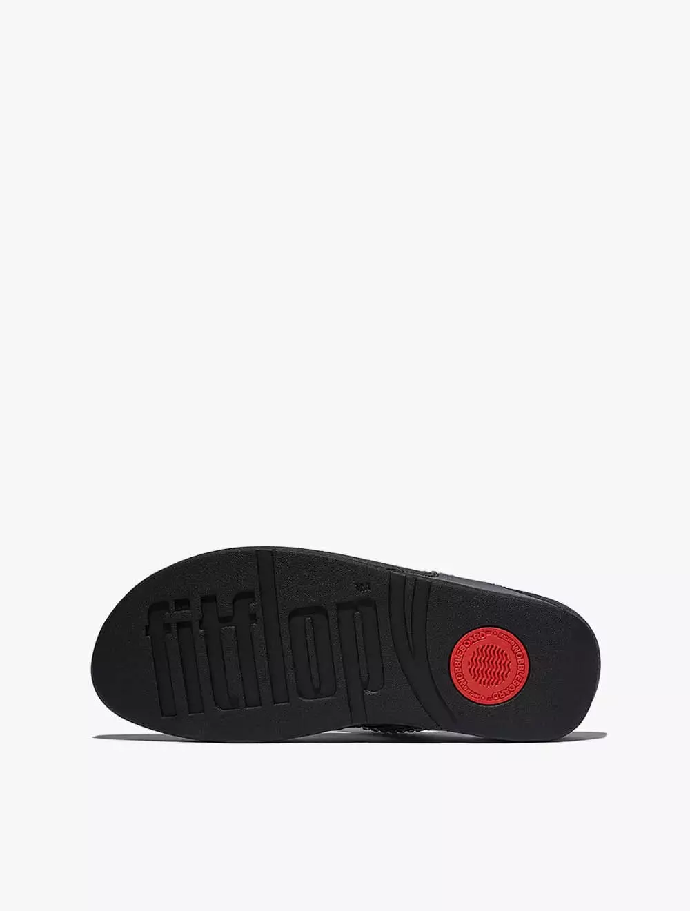 Fitflop Lulu Maxi-Crystal Toe-Post Sandals - Black