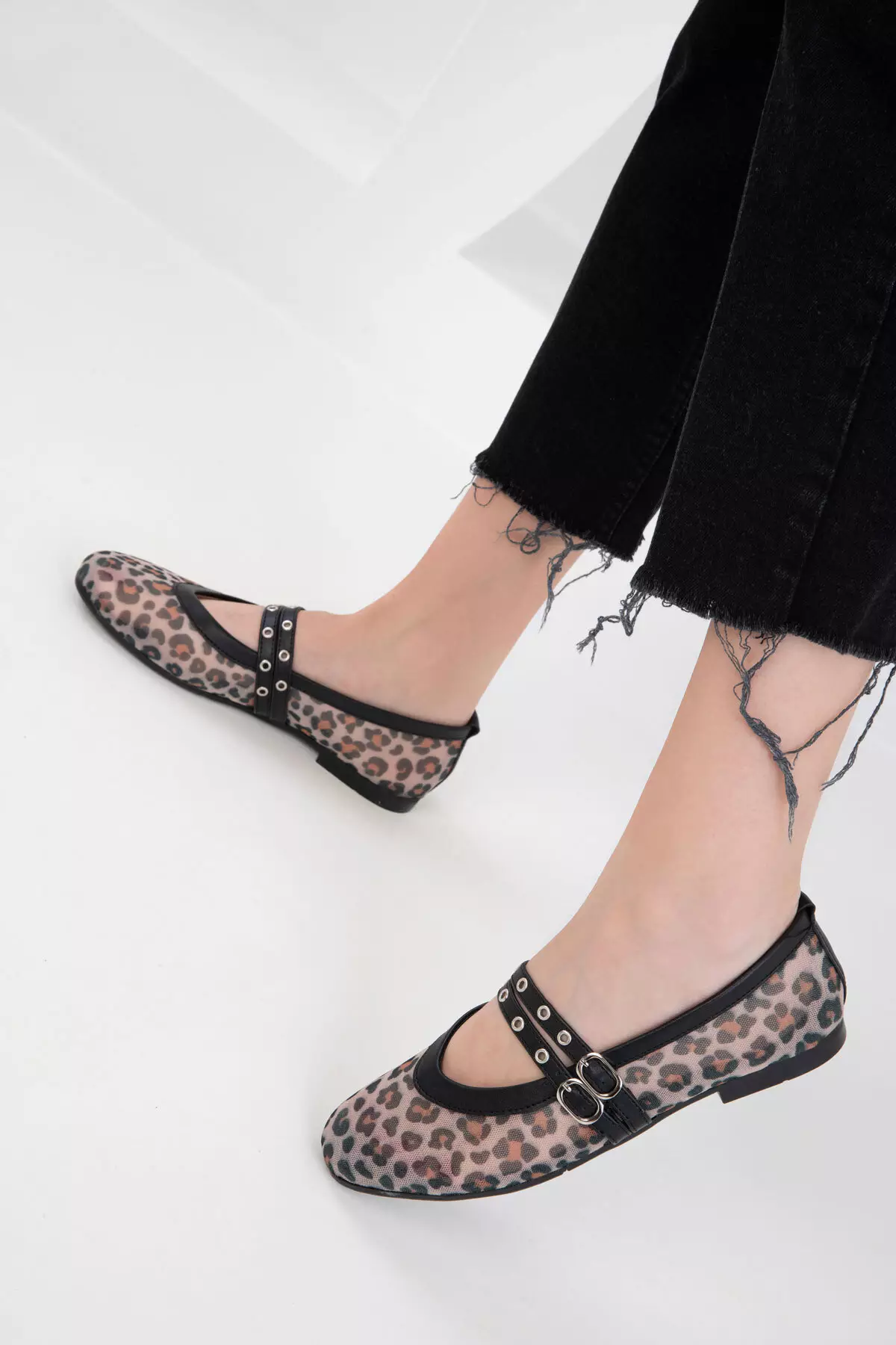 Leopard Women's Ballerinas 20466