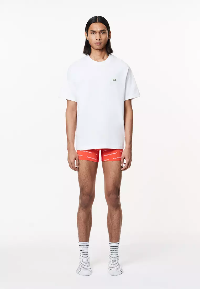 Men’s 3-pack Lacoste Microfiber Print Trunks
