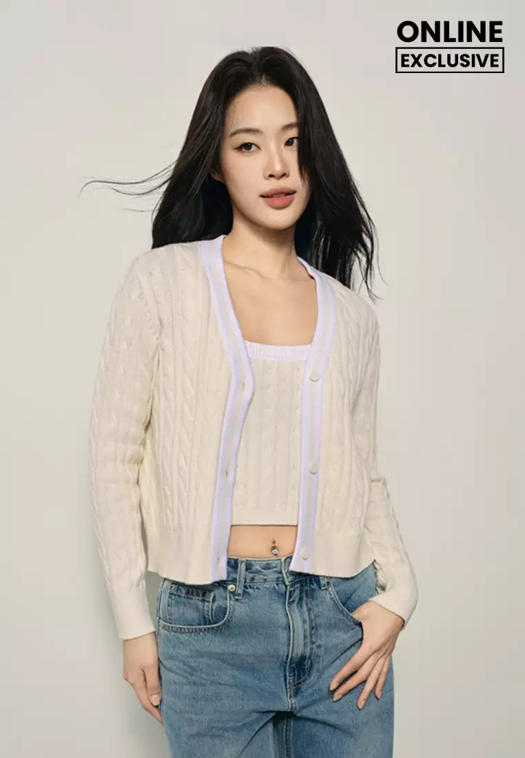 Giordano Women's (Online Exclusive) Korea Cardigan 0535659905