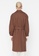 Trendyol brown Belted Long Coat E89ABAA0A6A753GS_2