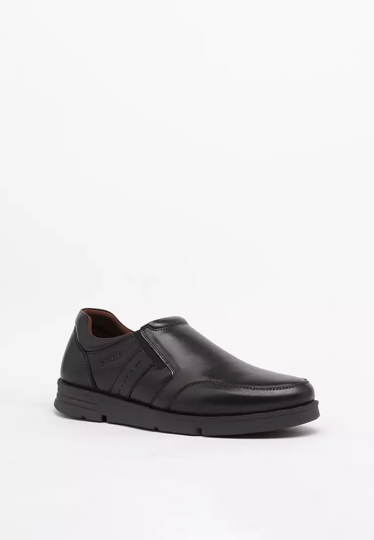 Buccheri Alfredo Loafers Pria Black