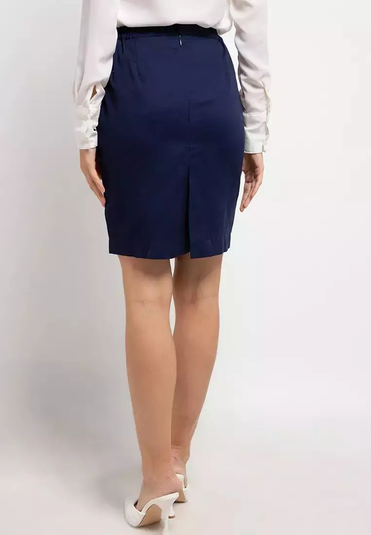 Chanira Sana Skirt-Navy