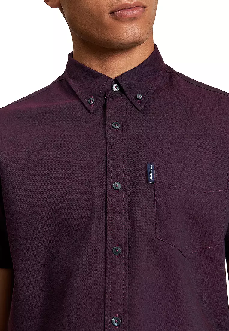 Short Sleeves Signature Oxford Shirt