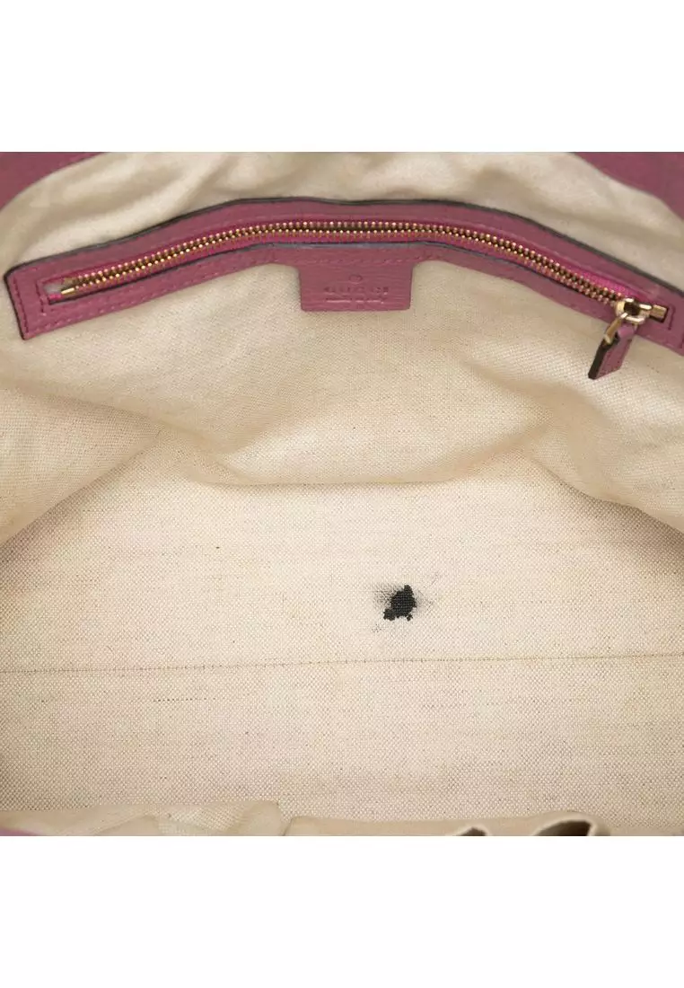 Pre-Loved Gucci Small Leather Soho Working Tote