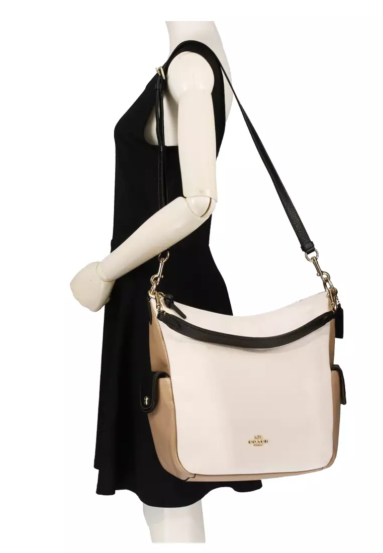 Buy Coach Coach Pennie Shoulder Bag In Colorblock White Multi