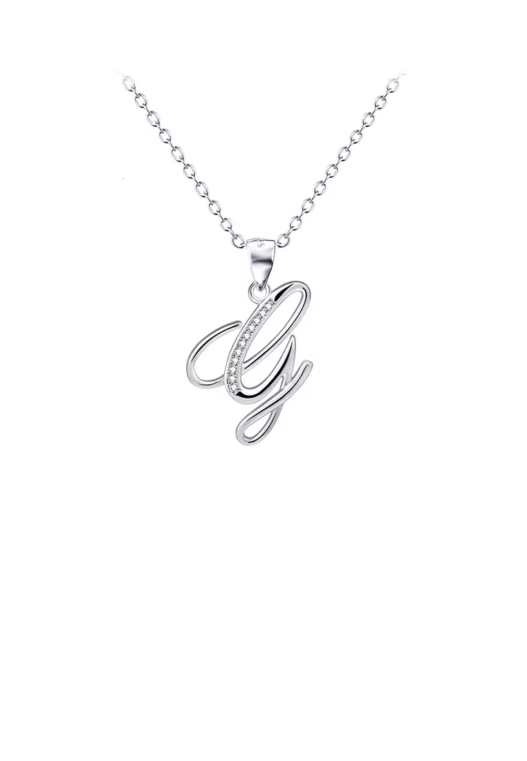 Buy Glamorousky 925 Sterling Silver Fashion Simple English